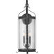 Preston 3 Light 26 inch Iron Oxide Outdoor Wall Lantern