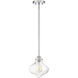Allman 1 Light 8 inch Polished Chrome Mini Pendant Ceiling Light