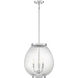 Welles 3 Light 16 inch Polished Chrome Pendant Ceiling Light, Essentials