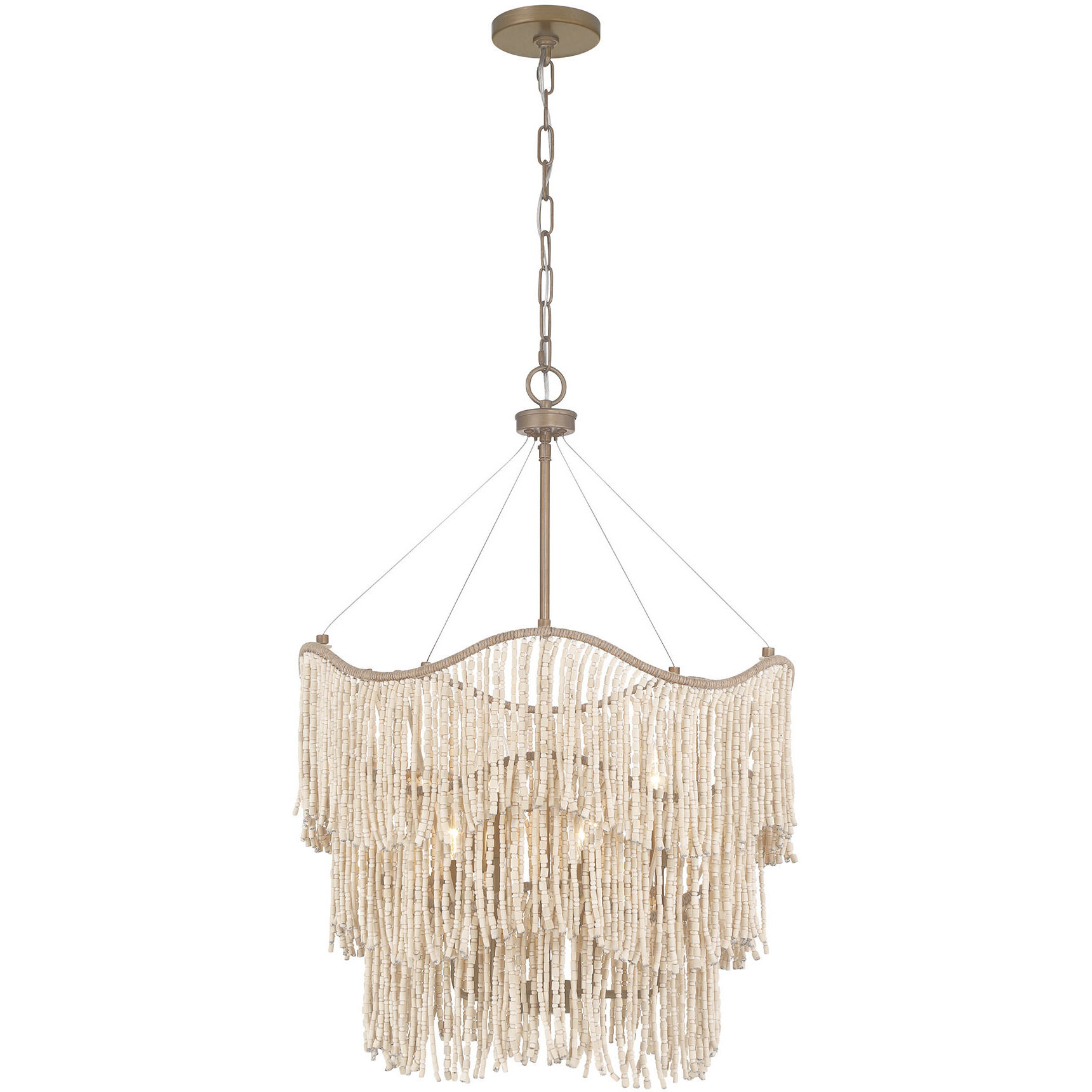 Melia 6 Light 22 inch Cypress Pendant Ceiling Light