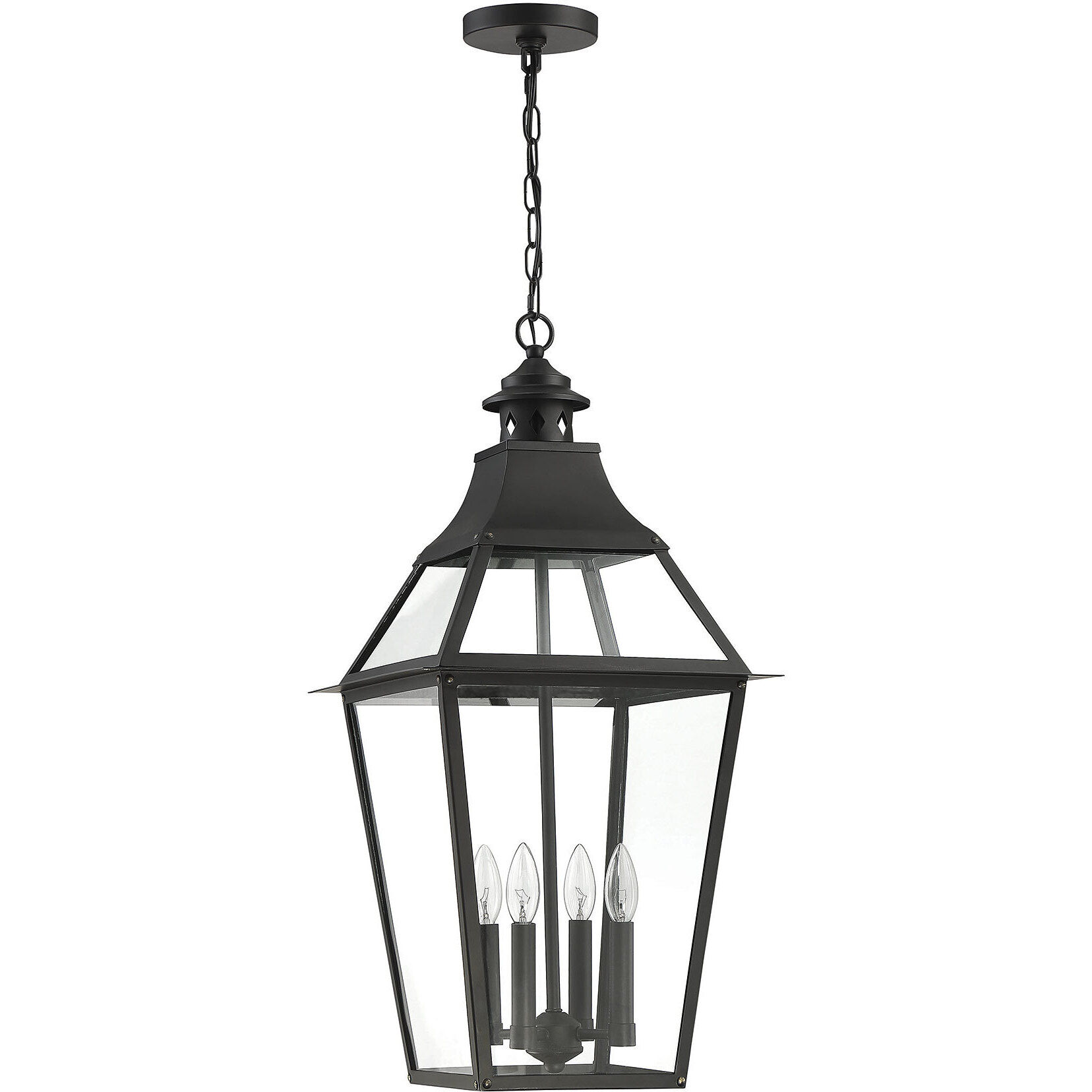 Black and gold outdoor lighting store