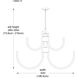 Sorrento 15 Light 42 inch Matte Black Chandelier Ceiling Light, Essentials