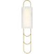 Tartine Wall Sconce Wall Light in Warm Brass