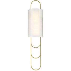 Tartine Wall Sconce Wall Light in Warm Brass