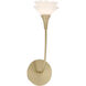 Florena 1 Light 5.38 inch Noble Brass Wall Sconce Wall Light