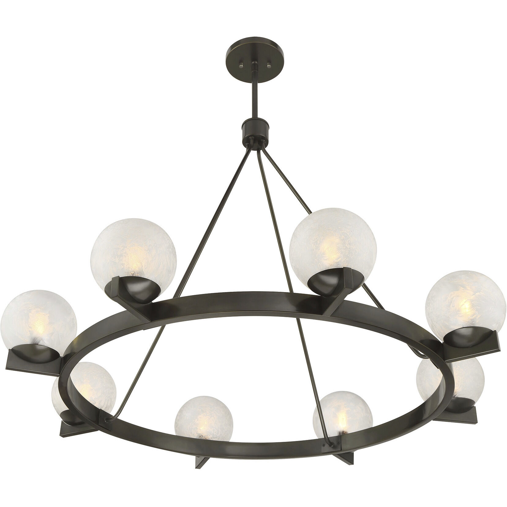Darien 8 Light 42 inch Mediterranean Bronze Chandelier Ceiling Light