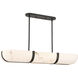 Chalfont 4 Light 42 inch Matte Black Chandelier Ceiling Light