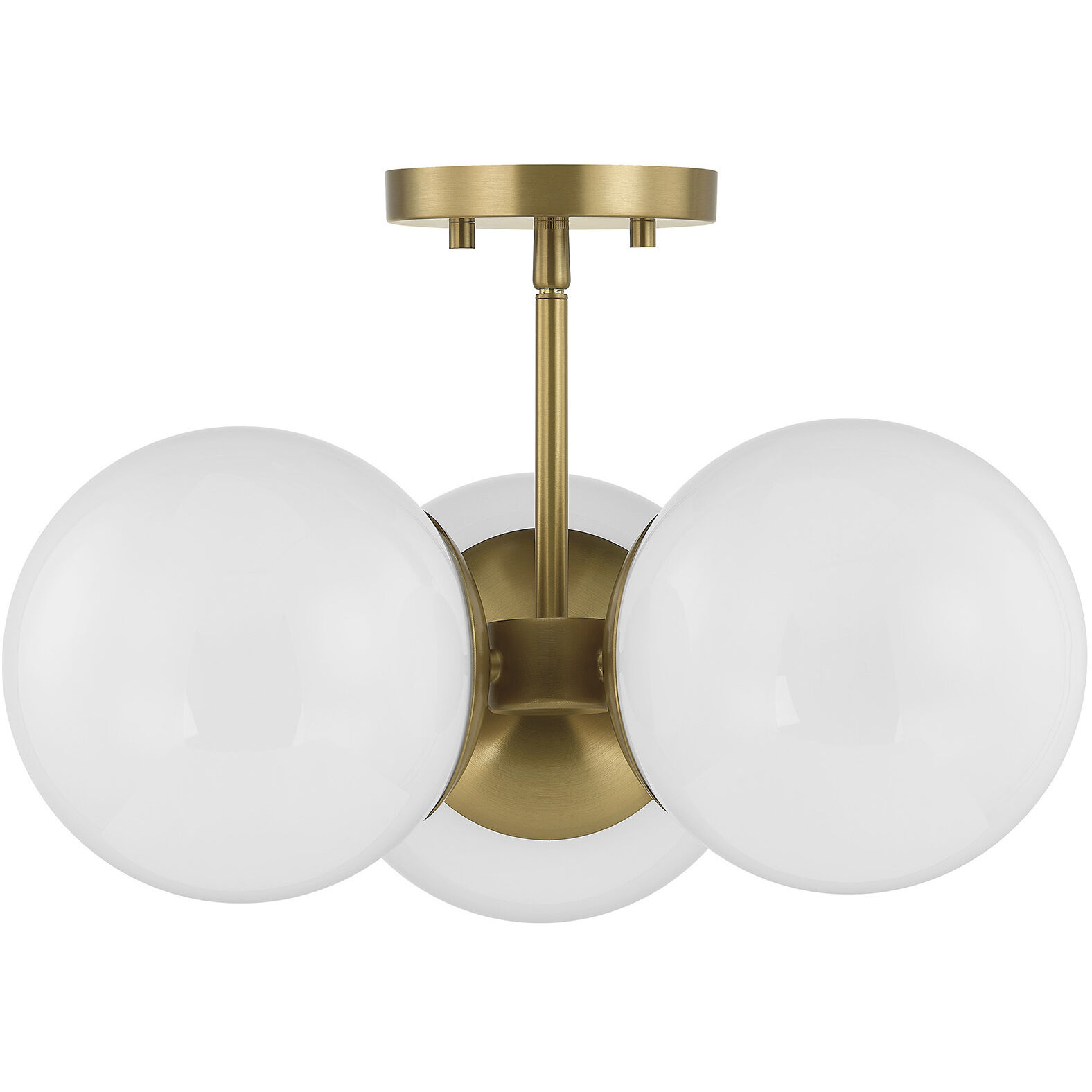 Turin 3 Light 17 inch Warm Brass Chandelier Ceiling Light
