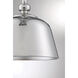 Berg 1 Light 12 inch Polished Nickel Pendant Ceiling Light, Essentials