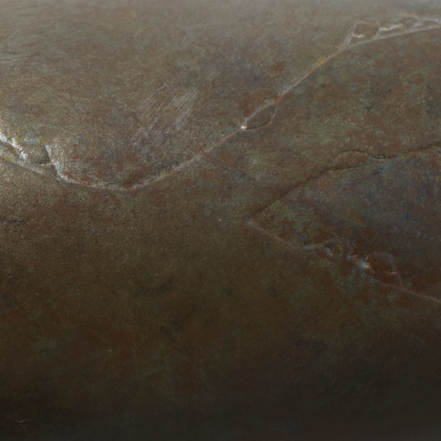 Radiance Collection 1 Light 8 inch Tierra Red Slate with Dark Bronze Pendant Ceiling Light