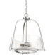Dash 3 Light 18 inch Satin Nickel Pendant Ceiling Light
