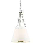 Austin 4 Light 18 inch Satin Nickel Pendant Ceiling Light, Essentials