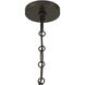 Stern 3 Light 16 inch Mediterranean Bronze Pendant Ceiling Light