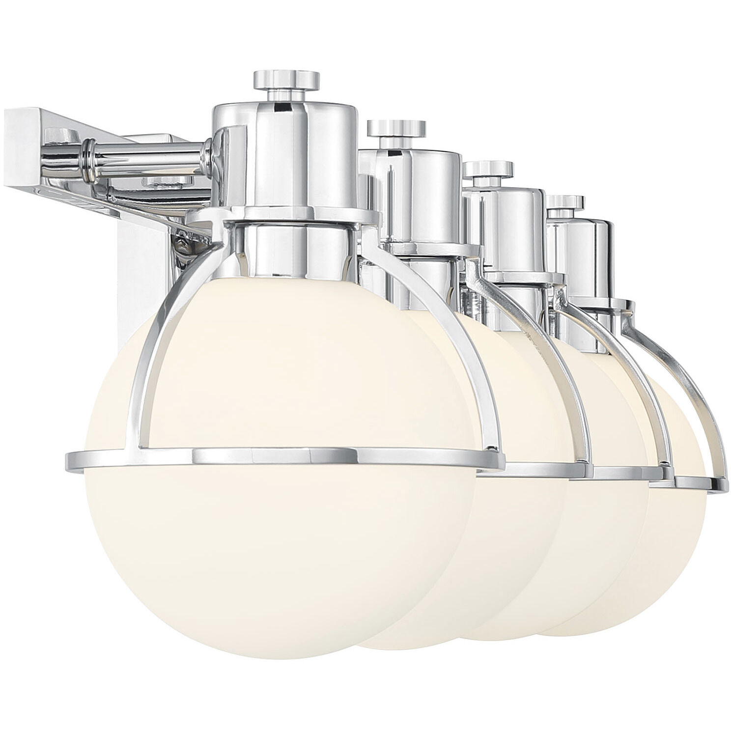 Pierce 4 Light 32 inch Chrome Bathroom Vanity Light Wall Light