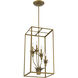 Strathmore 4 Light 15 inch Antique Patina Pendant Ceiling Light
