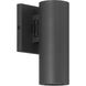 Kelley LED 8 inch Matte Black Outdoor Wall Lantern