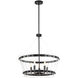 Ventari 5 Light 24 inch Matte Black Pendant Ceiling Light