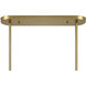 Holton Linear Chandelier Ceiling Light in Warm Brass