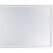 Beckett 36 X 30 inch Frost Mirror, Frontlit and Backlit