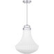 Bartlet 1 Light 14 inch Polished Chrome Pendant Ceiling Light