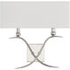 Payton 2 Light 16 inch Polished Nickel Wall Sconce Wall Light, Essentials