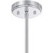 Bartlet 1 Light 14 inch Polished Chrome Pendant Ceiling Light