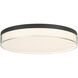 Clarion LED 13 inch Black Flush Mount Ceiling Light
