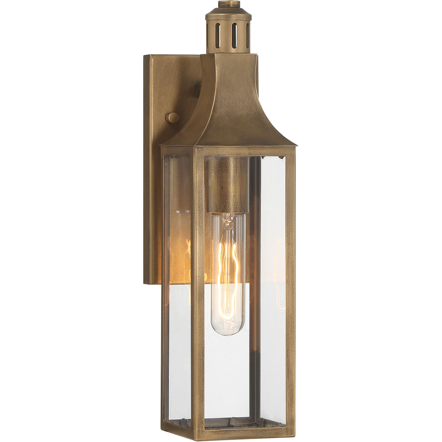 Lancaster 1 Light 15.88 inch Atlas Bronze Outdoor Wall Lantern