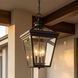 Ellijay 3 Light 9 inch Black Outdoor Hanging Lantern