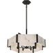 Orleans 6 Light 24.28 inch Black Cashmere Pendant Ceiling Light