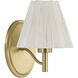 Rosa 1 Light 7.5 inch Noble Brass Wall Sconce Wall Light