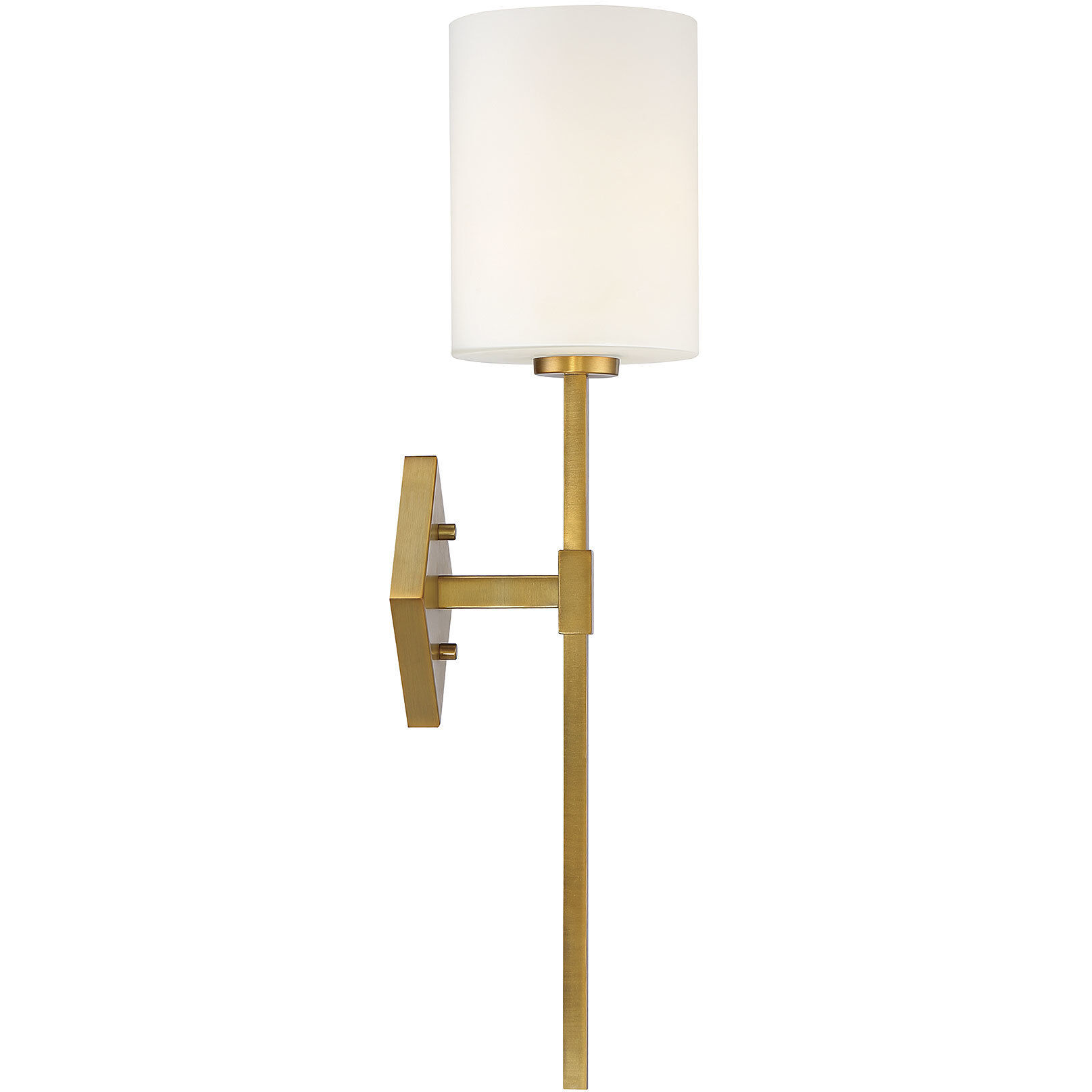 Destin 1 Light 6 inch Warm Brass Wall Sconce Wall Light, Essentials