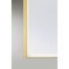 Paulding 72 X 30 inch Gold LED Mirror