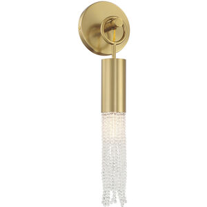 Chelsea 1 Light 5 inch Warm Brass ADA Sconce Wall Light