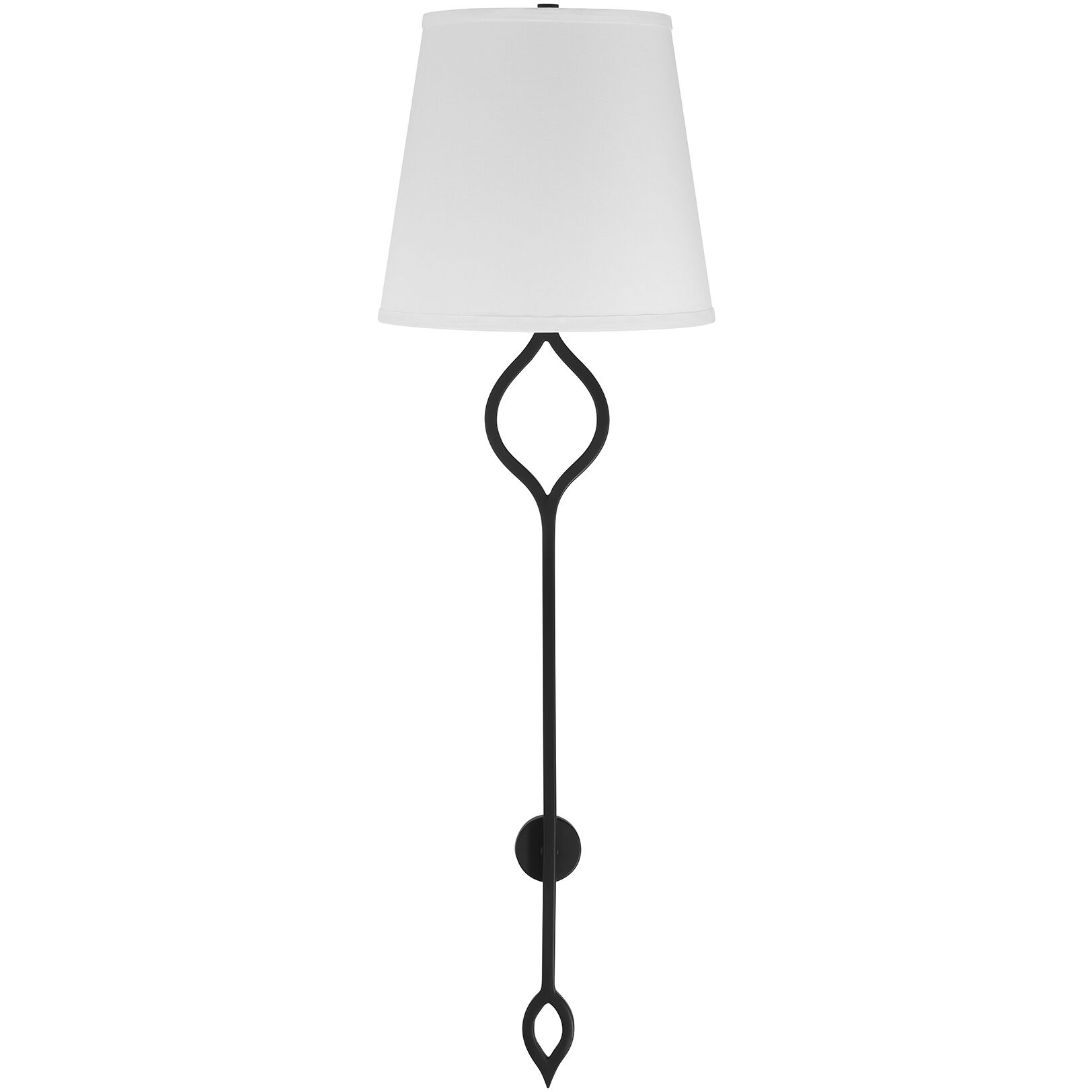 Roxbury 2 Light 9.5 inch Matte Black Wall Sconce Wall Light