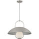Lehigh 1 Light 22 inch Satin Nickel Pendant Ceiling Light