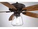 Mclean LED English Bronze Fan Light Kit