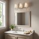 Cameron 3 Light 24 inch Polished Nickel Bathroom Vanity Light Wall Light, Essentials