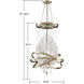 Mannheim 6 Light 19 inch Noble Brass Chandelier Ceiling Light