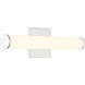 Colt LED 18 inch Chrome Vanity Light Wall Light