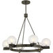 Darien 6 Light 32 inch Mediterranean Bronze Chandelier Ceiling Light