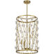 Bailey 6 Light 18 inch Warm Brass Pendant Ceiling Light