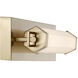 Parker LED 18 inch Noble Brass Bathroom Vanity Light Wall Light