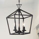 Townsend 3 Light 10 inch Matte Black Pendant Ceiling Light, Essentials