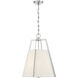 Mansfield 3 Light 18 inch Polished Chrome Pendant Ceiling Light, Essentials