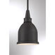 Vintage 1 Light 7 inch English Bronze Mini Pendant Ceiling Light