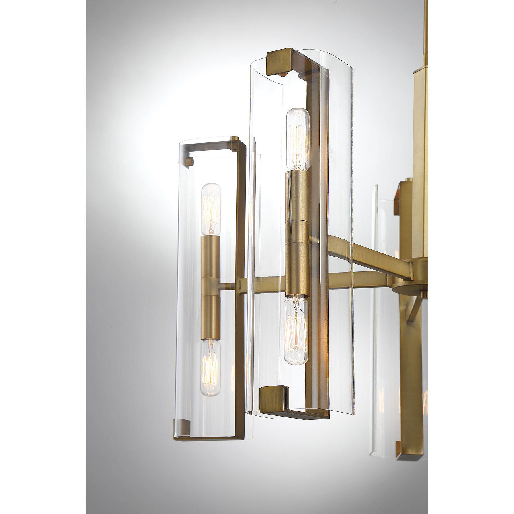 Winfield 10 Light 25 inch Warm Brass Chandelier Ceiling Light, Essentials