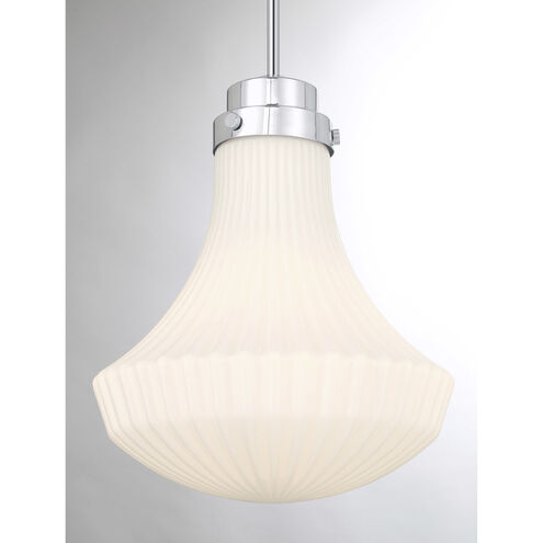 Bartlet 1 Light 14 inch Polished Chrome Pendant Ceiling Light