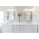 Octave 3 Light 21 inch Polished Chrome Bathroom Vanity Light Wall Light, Essentials