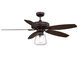 Mclean LED English Bronze Fan Light Kit